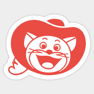 Animation Cat Sticker